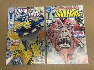 Darkhawk #22 #23 (SET OF 2 ) 8.5VFN+  Mike Manley Covers & Art / 1992