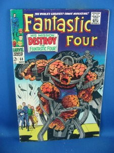 FANTASTIC FOUR 68 VG F 1967