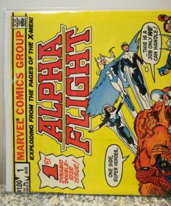 Alpha Flight #1 1983, Marvel Comics grade 7.0 fine condition 