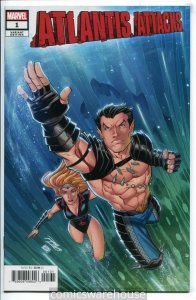 ATLANTIS ATTACKS (2019 MARVEL) #1 VARIANT RON LIM NM F03199