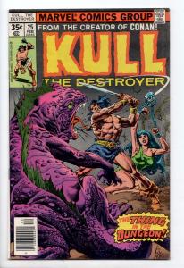 Kull the Destroyer #25 - A Lizard's Throne (Marvel, 1978) - VF