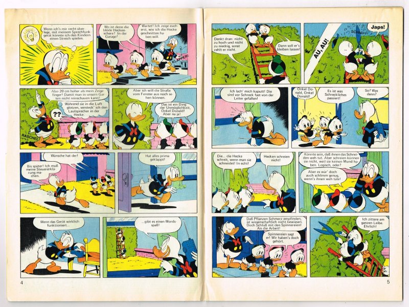 Micky Maus #26 GERMAN Comic 1982 GOOFY ( includes page with pyramid,  picture #6