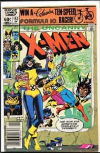The Uncanny X-Men #153 (1982) X-Men