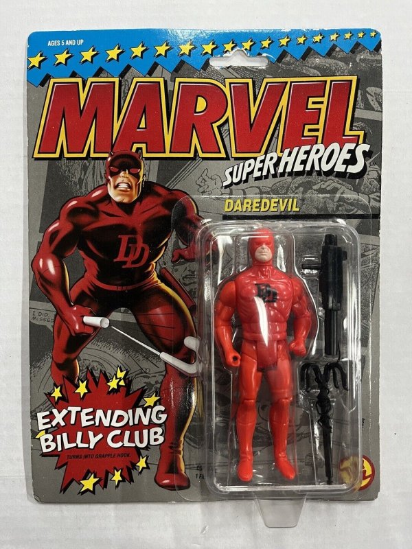 Toy Biz Marvel Super Heroes Daredevil Extended Billy Club