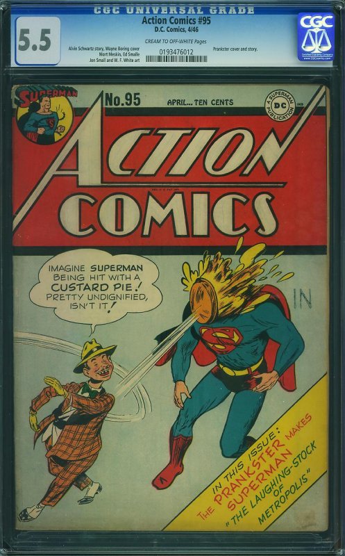 Action Comics #95 (1946, DC) CGC 5.5