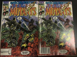 Special Edition New Mutants #  1 (NM) Newstand + Direct Edition  1st App