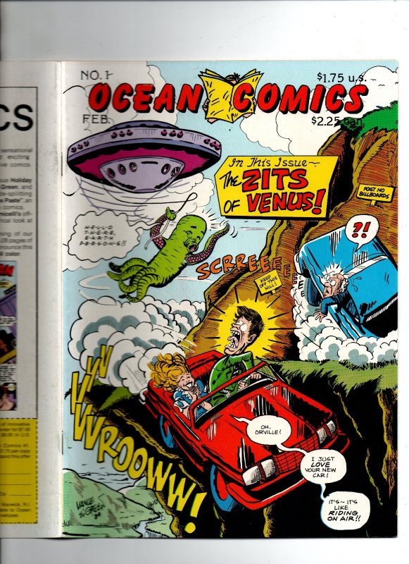 Ocean Comics # 1 - Underground - 1985 - VF/NM