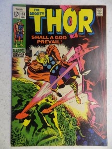 THE MIGHTY THOR # 161 MARVEL GODS JOURNEY ACTION ADVENTURE