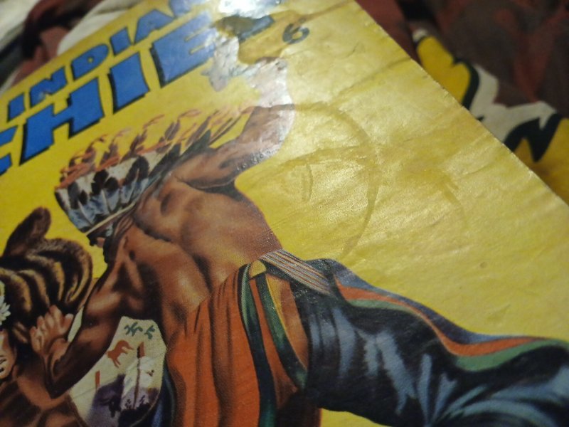 Indian Chief 3 World Distributors Limited Comics Uk Edition 1953 Golden Age Book