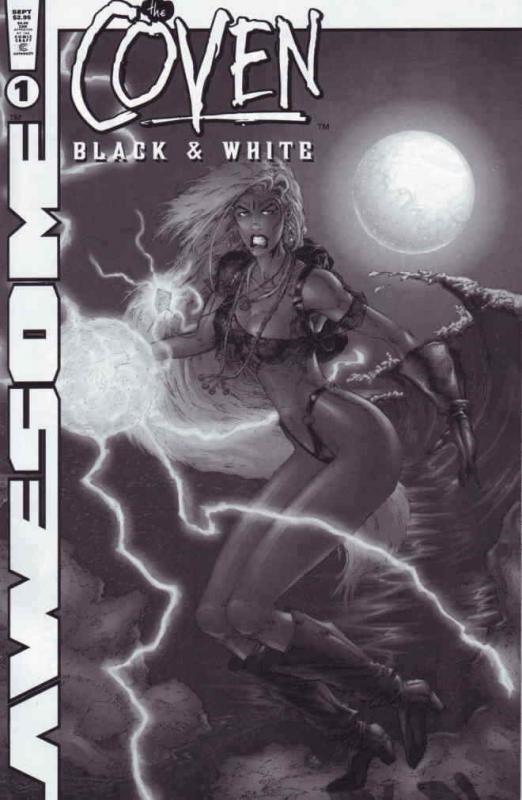 Coven Black and White #1 FN; Awesome | save on shipping - details inside