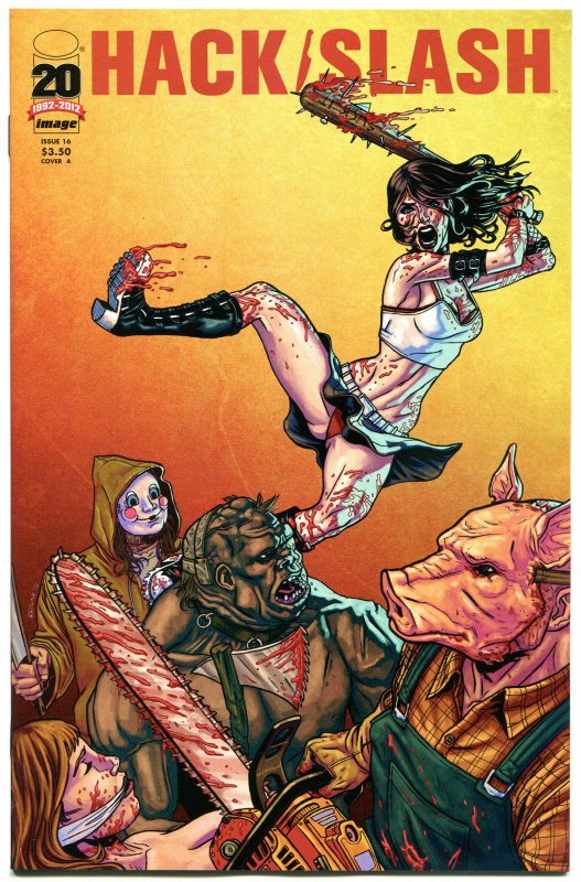 HACK / SLASH #16 A, NM, Tim Seeley, Serial Killer,  2011, Image,more HS in store