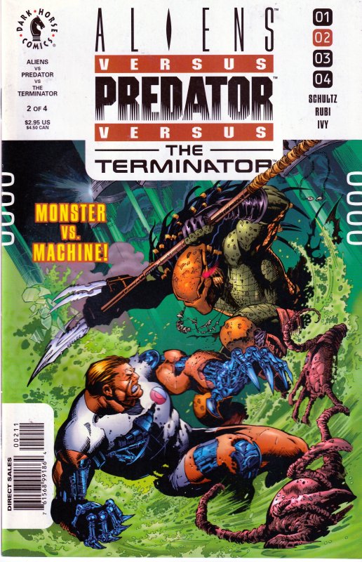 Aliens vs Predators vs Terminator # 1-4