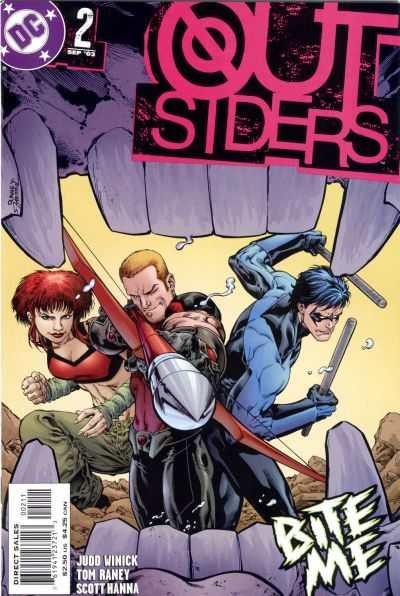 Outsiders (2003 series) #2, NM + (Stock photo)