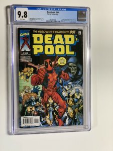 Deadpool 50 cgc 9.8 wp marvel 2001