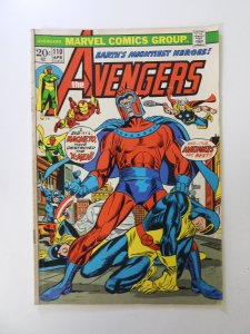 The Avengers #110 (1973) VG condition moisture damage