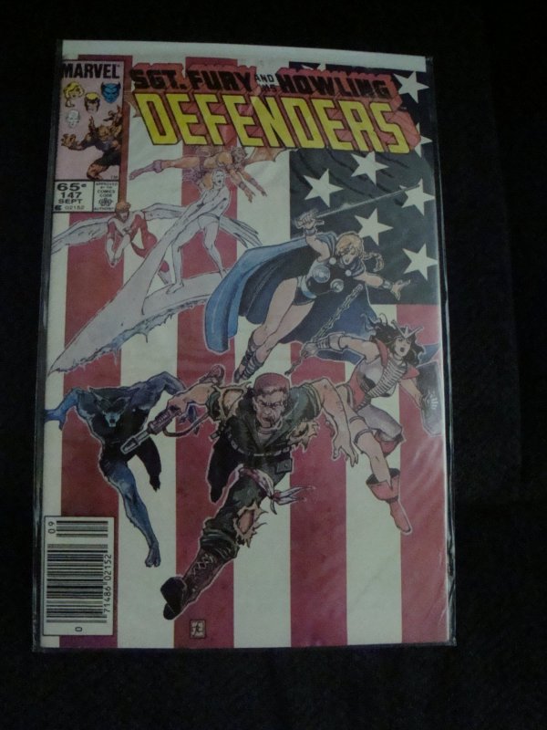 Defenders #147 Sgt. Fury and His Howling Defenders Frank Cirocco Cover