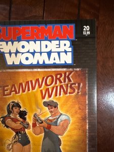 Superman/Wonder Woman #20 Variant Cover (2015)