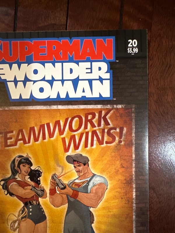Superman/Wonder Woman #20 Variant Cover (2015)