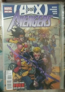 Avengers # 30 2012  Marvel  a vs x   thor captan america ironman   hawkeye  xmen
