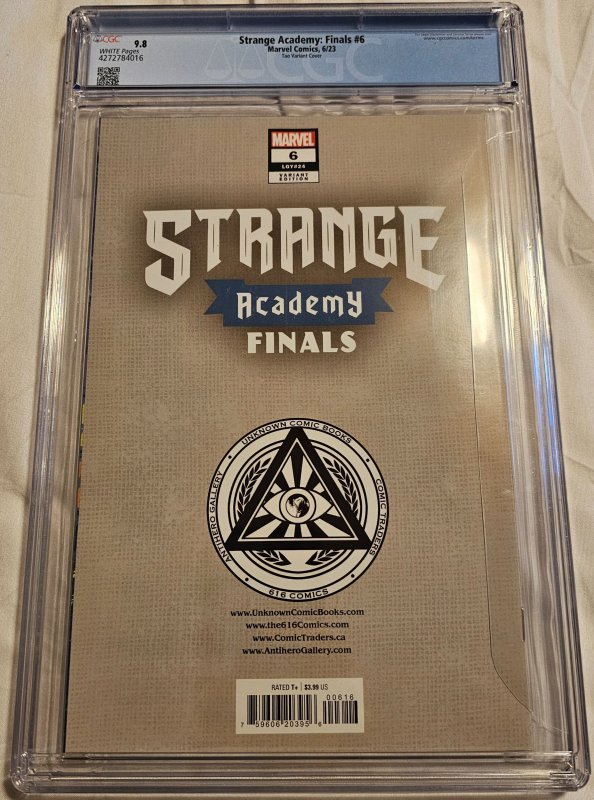 Strange Academy: Finals #6 Tao Cover (2023)