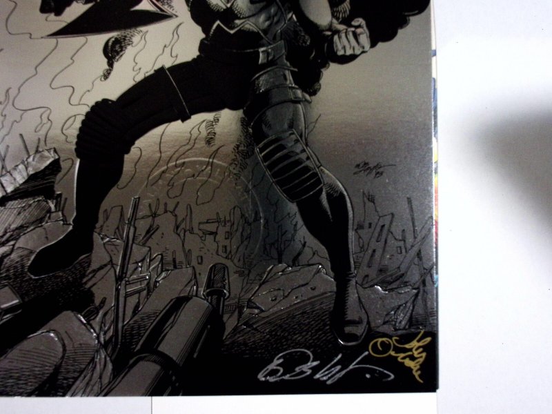 Magnus, Robot Fighter #25 Signed Valiant COA-BOB LAYTON & JOHN OSTRANDER  1991