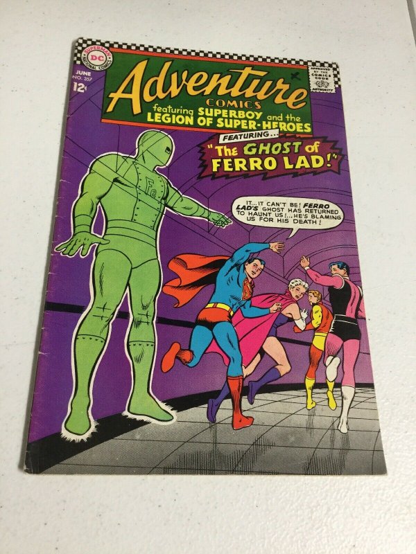 Adventure Comics 357 Fn- Fine- 5.5 DC Comics