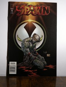 Spawn #75 Image Comics 1998 Newsstand Feat. Cogliostro The Heap Cyan First Print