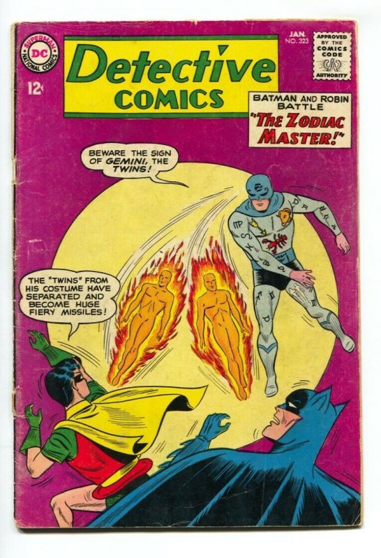 DETECTIVE COMICS #323-Zodiac Master BATMAN-DC-1964