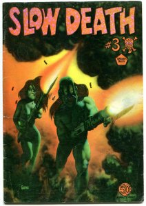 SLOW DEATH #3, FN, Richard Corben, Den, Heavy Metal, 1971, 1st,more RC in store