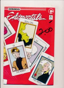 Comico Lot of 10 Comics! ELEMENTALS#1-5, #7-8,#10-11,#18 VERY FINE (HX869) 