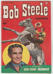 Bob Steele Western #4 (Jun-51) VF High-Grade Bob Steele