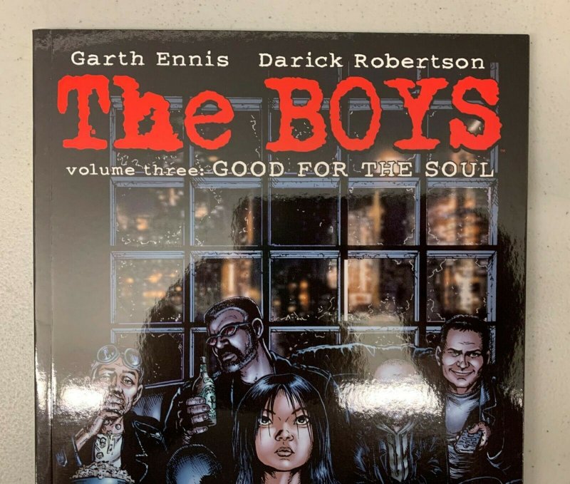 The Boys Vol. 3 Good For The Soul Paperback 2018 Signed Darick Robertson 