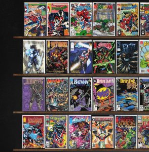 Huge Lot 140+ Comics with Spider-Man, Newmen, Wetworks, Marvel Age & More!