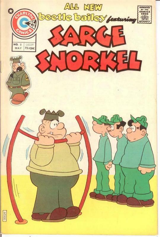 SARGE SNORKEL (1973 CH) 8 F-VF May 1975 COMICS BOOK