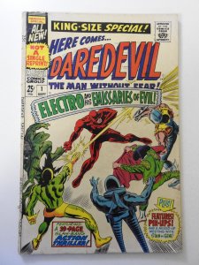 Daredevil Annual #1 (1967) FR/GD Condition 3 in cumulative spine split