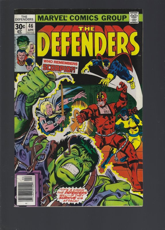 The Defenders #46 (1977)