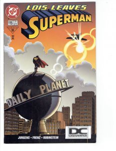 Superman #115 FN/VF(DC 1996) HTF DC Universe  UPC Logo Variant 