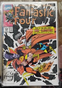 Fantastic Four  # 339 1990 MARVEL DISNEY THOR VS GLADIATOR SIMONSON