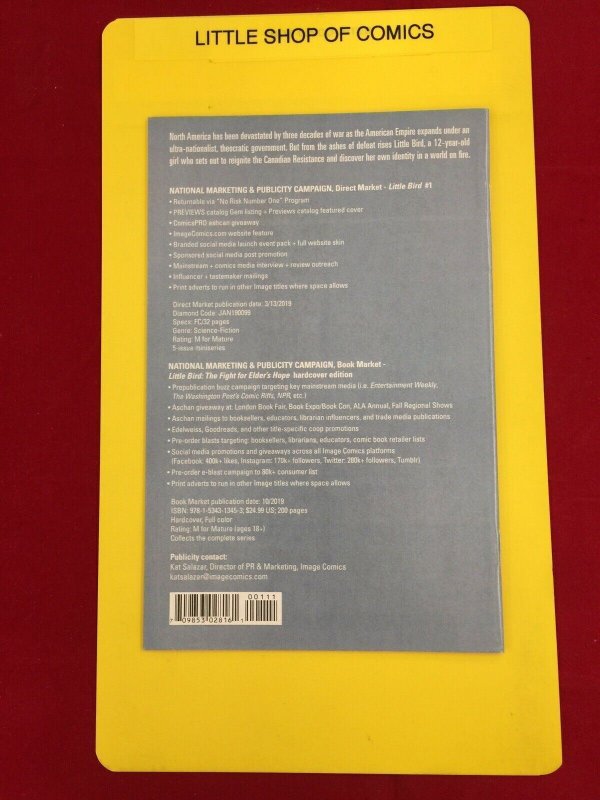 Little Bird #1 ComicsPro Previews Exclusive Ashcan Edition NM