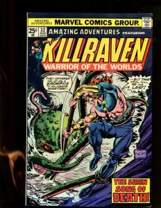 AMAZING ADVENTURE #33 (9.2) SING OUT LOUD DEATH! 1975~