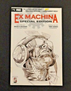 Ex Machina Special Edition #1 Brian K Vaughn Tony Harris Sketch Cover 2005
