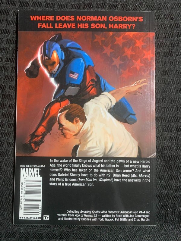 2010 AMAZING SPIDER-MAN The Osborn Identity TPB SC VF 8.0 1st Marvel Comics