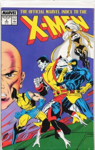 The Official Marvel Index to the X-Men #5 (1988) X-Men