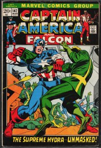 Captain America #147 (1972) Captain America and the Falcon