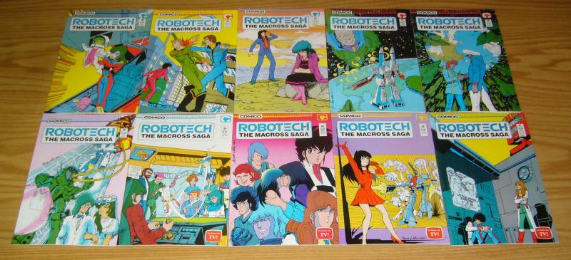 Robotech: the Macross Saga #1-36 VF/NM complete series - comico comics set lot