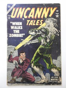 Uncanny Tales #21 (1954) Cover Loose Fair Condition