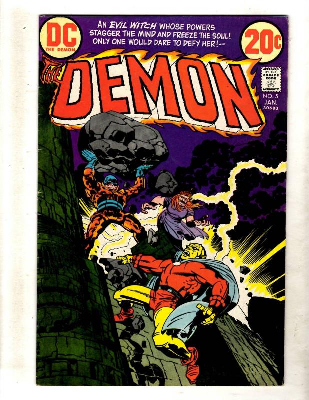 The Demon # 5 VF DC Bronze Age Comic Book Jack Kirby Fourth World FM2