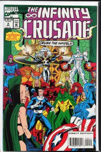 The Infinity Crusade #2 (1993) Mr. Fantastic