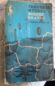 The Greek myths:1,graves,1961 paperback