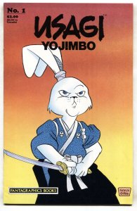 Usagi Yojimbo #1 SIGNED 1st issue 1986 comic book Stan Sakai 1st print